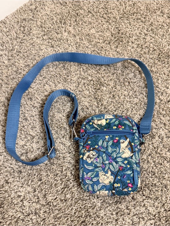 Vera Bradley Handbags - Vera Bradley “Hanging Around" Sloth RFID Crossbody